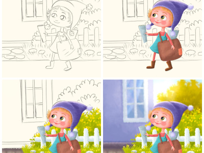 Hand-Drawn Children’s Book Illustrations (No AI)