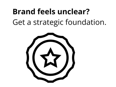 A concise messaging strategy to guide your brand voice.