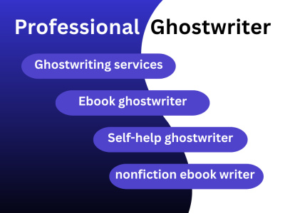 Compelling Ghostwritten eBooks in Self-Help, Wellness & Personal Growth