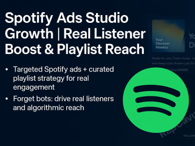 Spotify Ads Studio Growth | Real Listener Boost And Playlist Reach