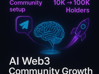 A Web3 Community Manager AI Telegram Growth for meme coin and Daos projects