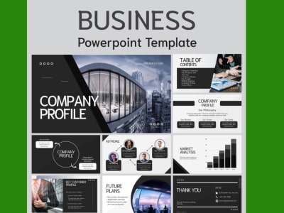 A fully designed presentation with strong visuals and smooth flow