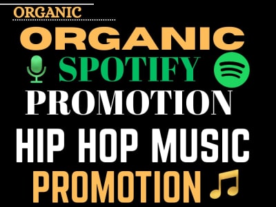 Hip-Hop Spotify Promotion with Real Listener Ads & Playlists