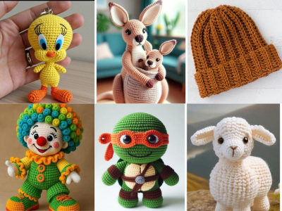 A Custom Amigurumi & Crochet Pattern with Picture and Video Tutorial
