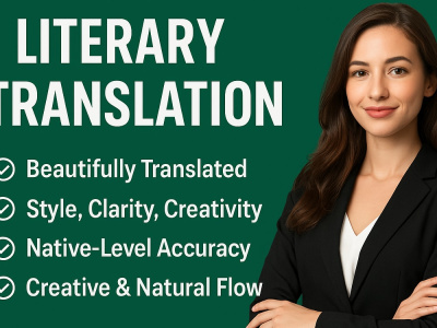 A creative and accurate translation of stories, poems, and books