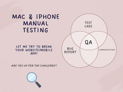 Manual QA Testing for Your Website or App on iOS and macOS