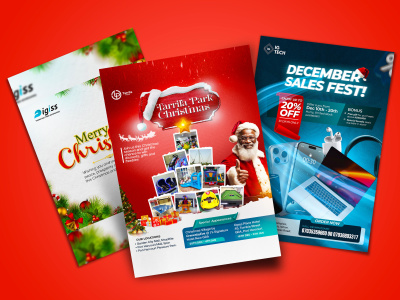A beautiful Christmas Poster Flyer/Card Design
