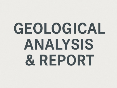 Geological Analysis & Technical Report
