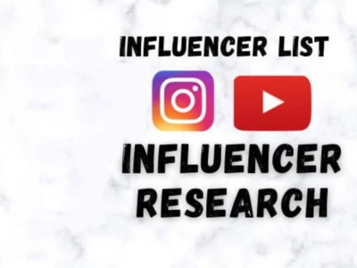 Best Instagram and TikTok Influncers according to your niche