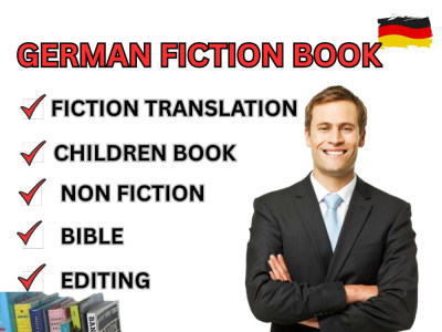 Expert German translation for fiction and non-fiction