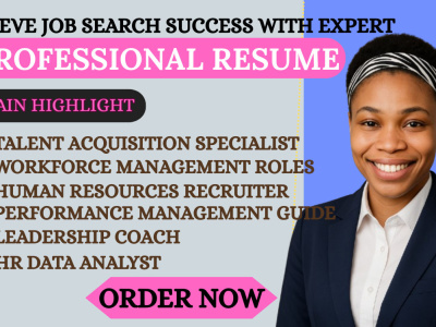 A human resources resume, HR business partner, generalist, director resume
