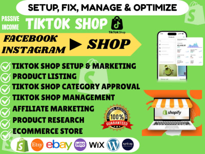Tiktok shop uk usa germany setup tiktok dropshipping shopify marketing meta