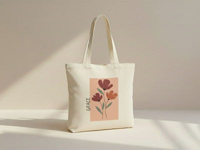 Elegant tote bag design  for modern  fashion lover