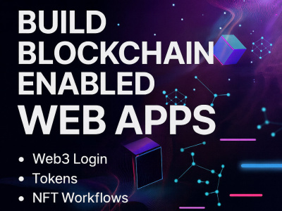 A Web3 enabled app with wallet login and smart contract connections