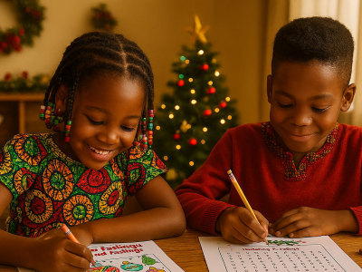 An African Christmas Stories & Activities” — blending Christian traditions