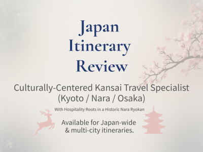 Japan Itinerary Review - Pacing, Flow & Cultural Insights