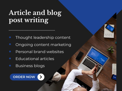 High-quality blog posts and articles that engage and build authority