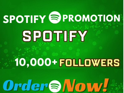 Spotify Followers | Spotify Plays & Monthly Listeners | Spotify Promotion