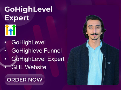 GoHighLevel Expert, Funnels, CRM Automation, Forms & GHL Websites