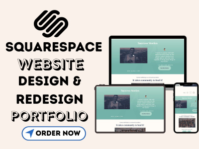 SQUARESPACE WEBSITE DEVELOPMENT | SQUARESPACE PORTFOLIO REDESIGN