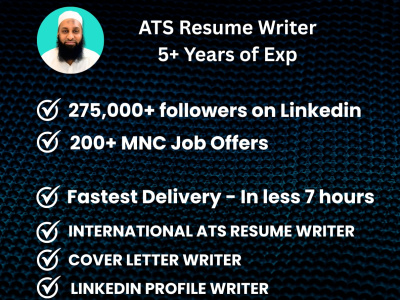 International ATS Resume in Less Than 7 Hours