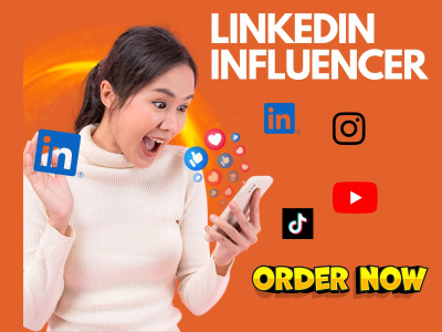 Professional Linkedin influencer for Business