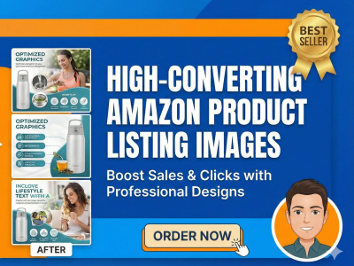 Design high converting Amazon product listing images