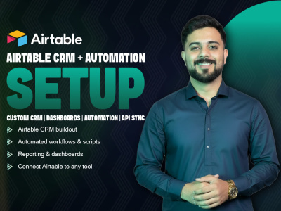 Airtable CRM + Automations + Database Setup