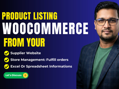 WooCommerce/Shopify VA: Product Listing, Variation & Inventory Handling