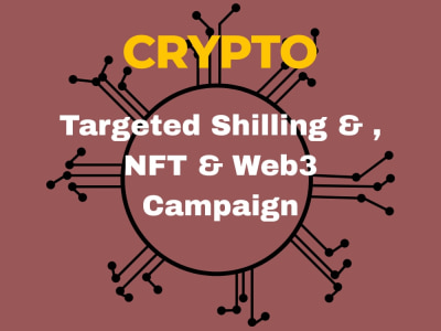Crypto Shilling / Twitter, NFT & Web3 Project