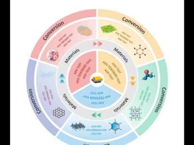 Unique design professional graphical abstracts and schematic figures