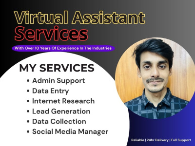 Virtual Assistant for Admin Support, Data Entry & Lead Generation