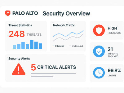 Palo Alto perimeter firewall design, configuration & VPN security