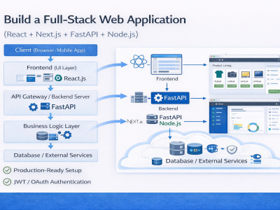 Build a Scalable Full-Stack Web Application | Upwork
