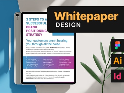 A Professional Whitepaper Design & Layout (PDF/Print & Digital)