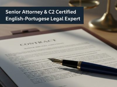 Professional English-Portuguese Legal Translation & Contract Review