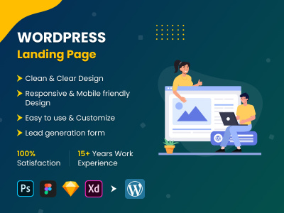WordPress Landing page | One-Page Website | Landing Page | WordPress