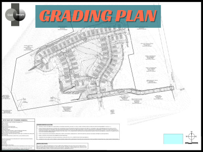 Complete Residential Subdivision Civil Engineering Design