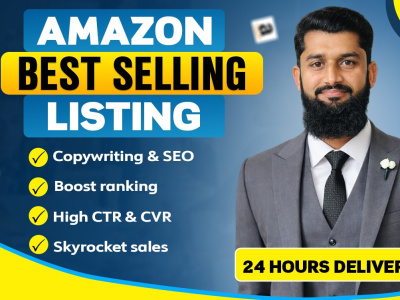 Get an Amazon listing SEO, Optimization & Creation