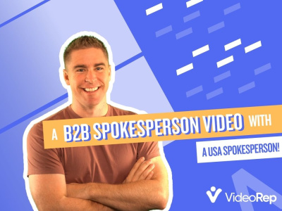 A B2B SPOKESPERSON VIDEO with USA Male Spokesperson