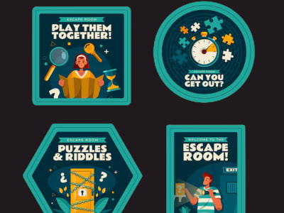 Custom escape room puzzle, story, treasure hunt, mind game writing, design
