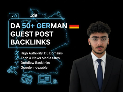 German Guest Post, German Backlink & Editorial Placements on German Blogs