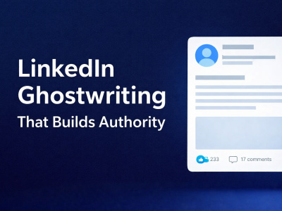 LinkedIn ghostwritten posts to build authority and attract clients