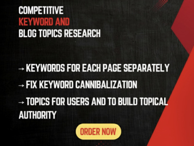 Advanced Keyword Research & Content Planning