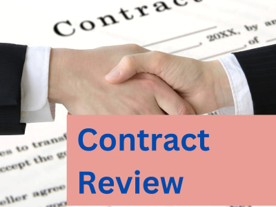 Redline of a contract by a licensed attorney