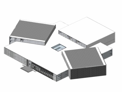 Revit Architectural 3D model and Renderings
