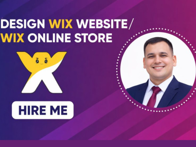 Design, Redesign Wix Or Wix Online Store