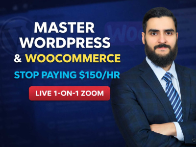 Expert tutoring in WordPress and WooCommerce to build profitable websites