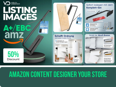 Amazon A+ Content and Listing Images Design