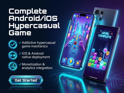 A complete android/ios hypercasual game